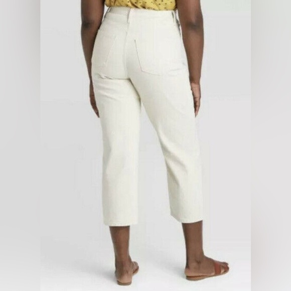 Universal Thread High-Rise Vintage Crop Straight Leg Jeans 18 NWT - Picture 2 of 13